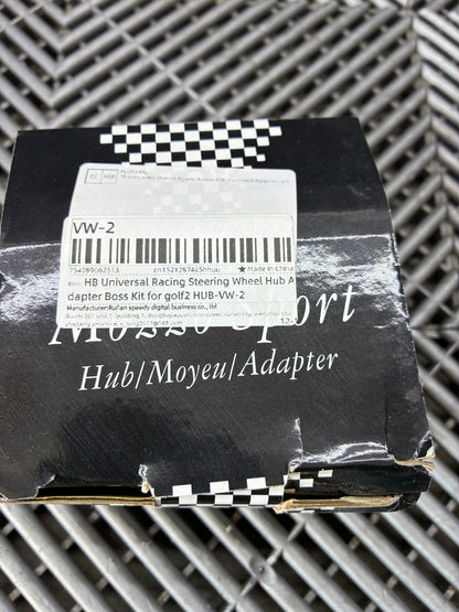 New. VW Golf2 steering wheel adapter. Boss kit