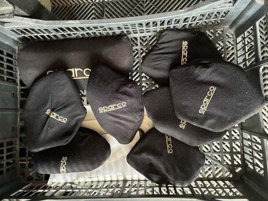 Used. 'Sparco' seat paddings