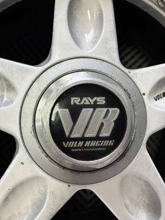 Used. R16 7/8J Rays Volk Racing Group C JDM wheels. 4x114,3