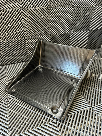 New. Carbon fiber Co-driver foot rest plate.