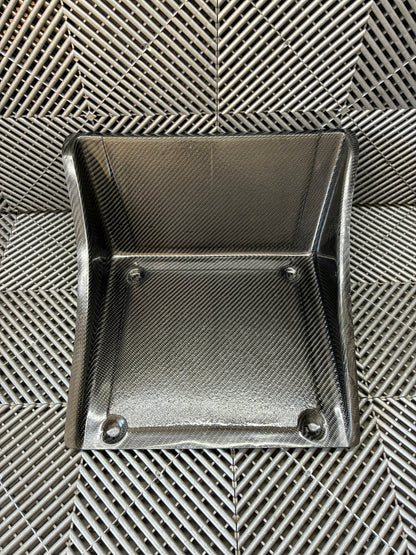 New. Carbon fiber Co-driver foot rest plate.