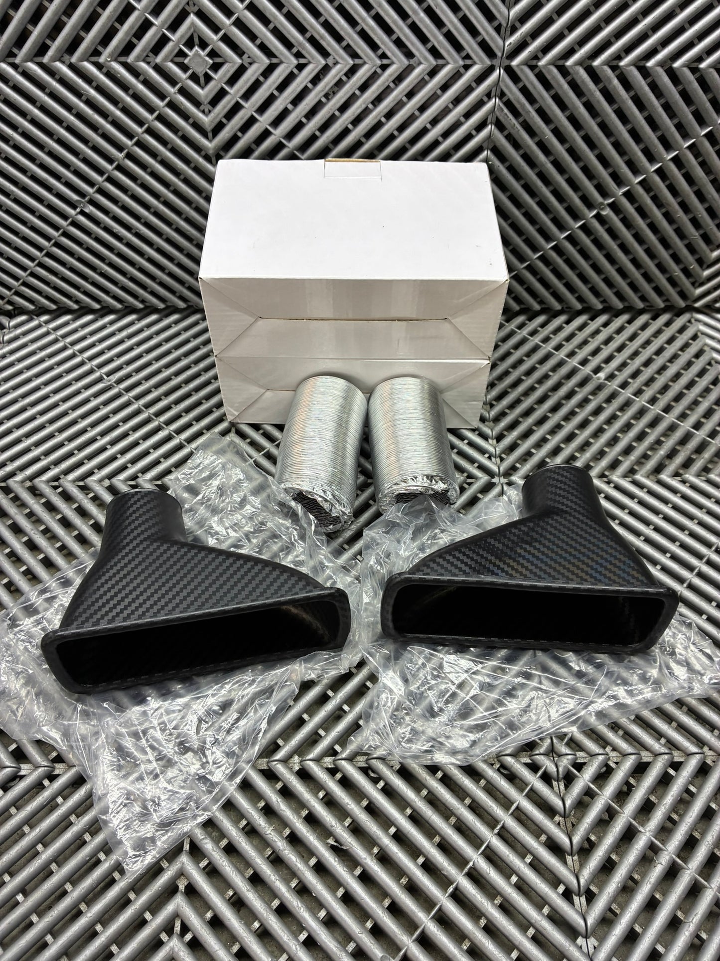 New. Universal brake cooling ducts.