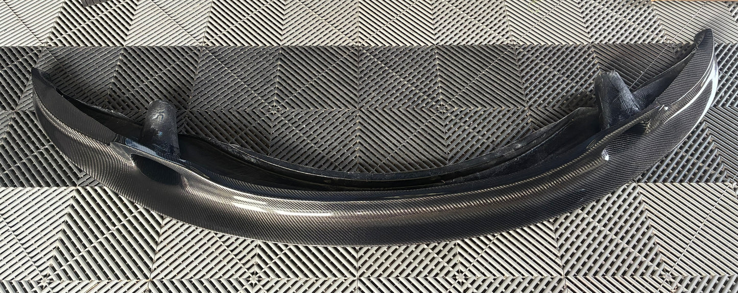 New. "GT4" Carbon front lip BMW E9x M3