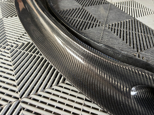 New. "GT4" Carbon front lip BMW E9x M3