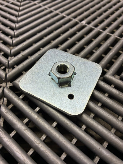 New. Racing Harness Reinforced Fixing Plates and Eyebolts (Pack of 4)