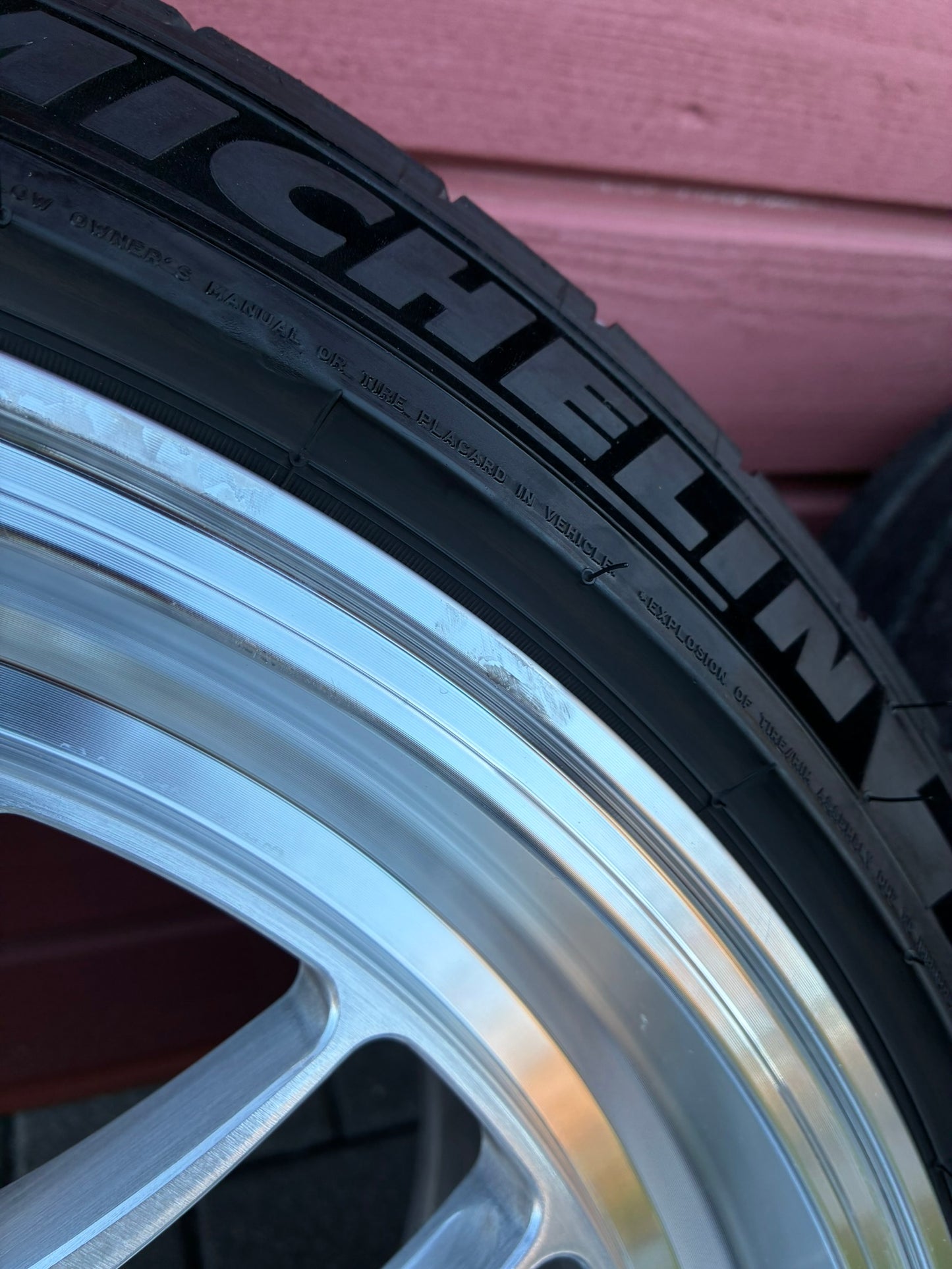 Used. Apex ML-10RT R19 5x120 forged lightweight wheels