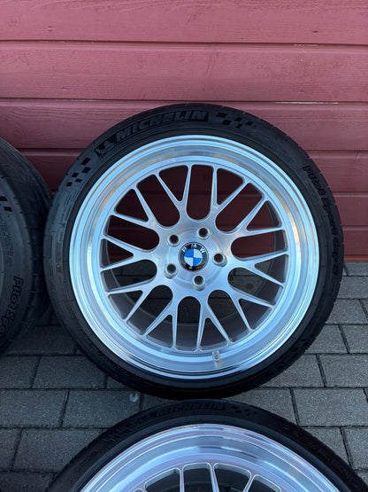 Used. Apex ML-10RT R19 5x120 forged lightweight wheels