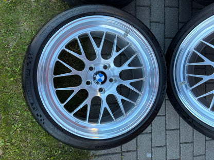 Used. Apex ML-10RT R19 5x120 forged lightweight wheels