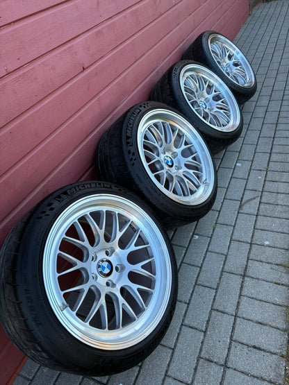 Used. Apex ML-10RT R19 5x120 forged lightweight wheels