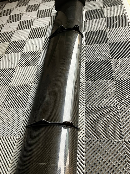 Used. Rear spoiler. Carbon fiber
