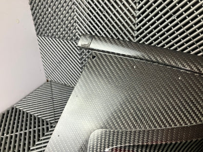 Used. Rear left side dry carbon window cover for Bmw E92 with Nasa Ducts.