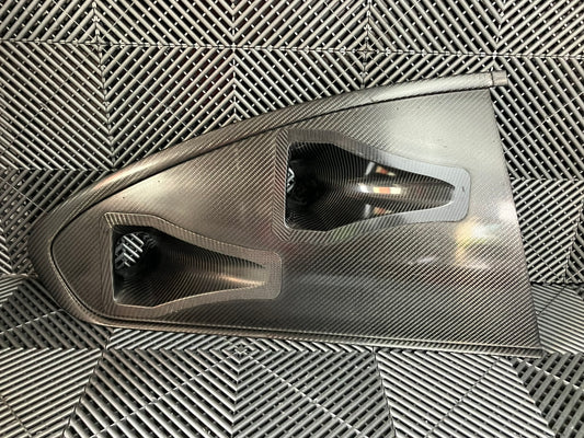 Used. Rear right side dry carbon window cover for Bmw E92 with Nasa Ducts.