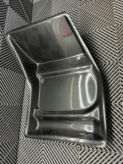 New. Carbon fiber Co-driver foot rest plate.