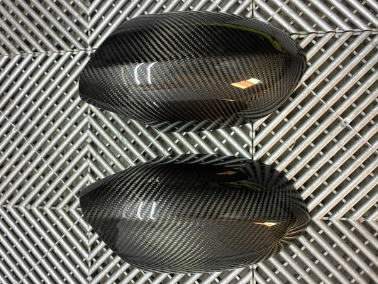 Used. Carbon Fiber Mirror Cap Set - BMW E9x M3