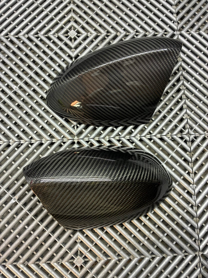 Used. Carbon Fiber Mirror Cap Set - BMW E9x M3