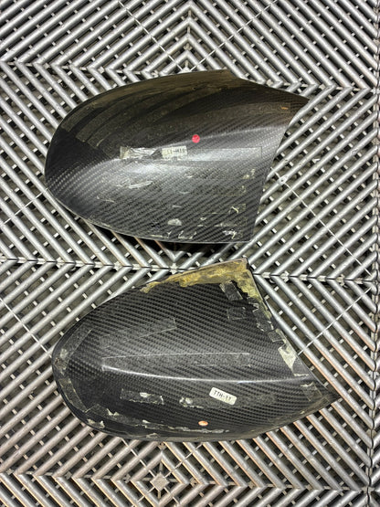 Used. Carbon Fiber Mirror Cap Set - BMW E9x M3