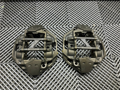 Used. AP Racing GT cars spec rear brake calipers CP6480 Forged Radi-CAL - 4 Piston