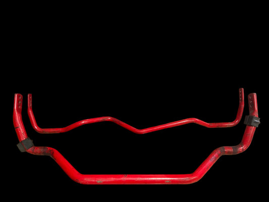 Used. Nissan 350Z adjustable sway bars. Front+rear