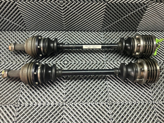 Used. BMW M3 E9X equal length longer axles with ventilation inserts