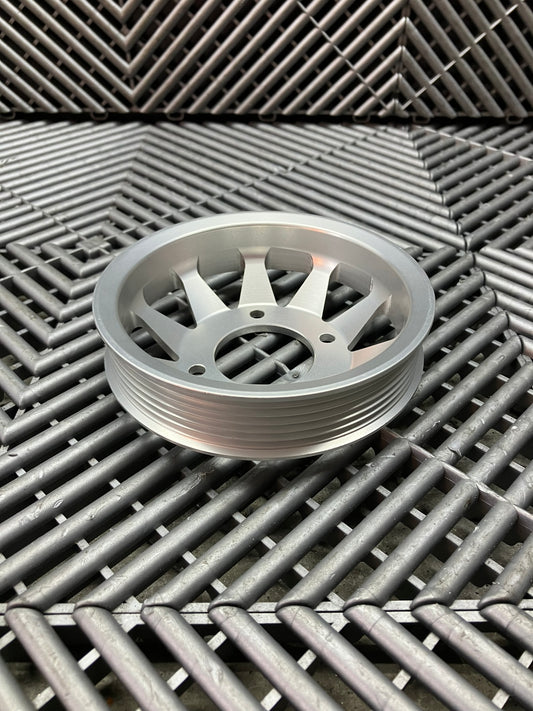 Used. Bmw motorsport Water pump pulley M3 S65 D-117mm