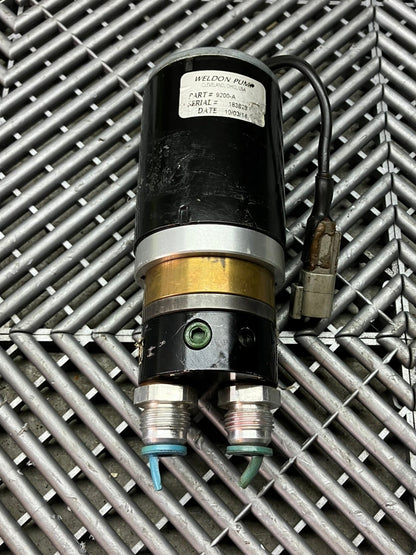 Used. Weldon High performance electric Oil pump. Circulating pump.