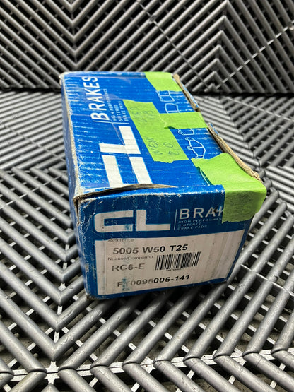 Used. Rear CARBONE LORRAINE 5005 racing pads 5005W50T25