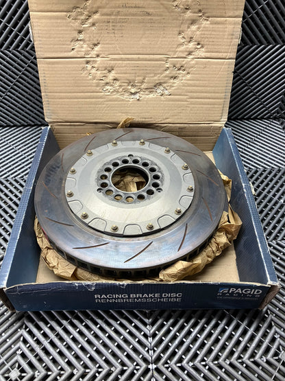 New. Set of 2 (right+left) Pagid 350x35 brake discs with GT bells