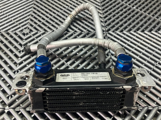 Used. Setrab Proline oil cooler 7-row.  17x5x5 cm