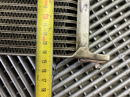 Used. Mocal Oil cooler. 18-row. 29x14x5 cm