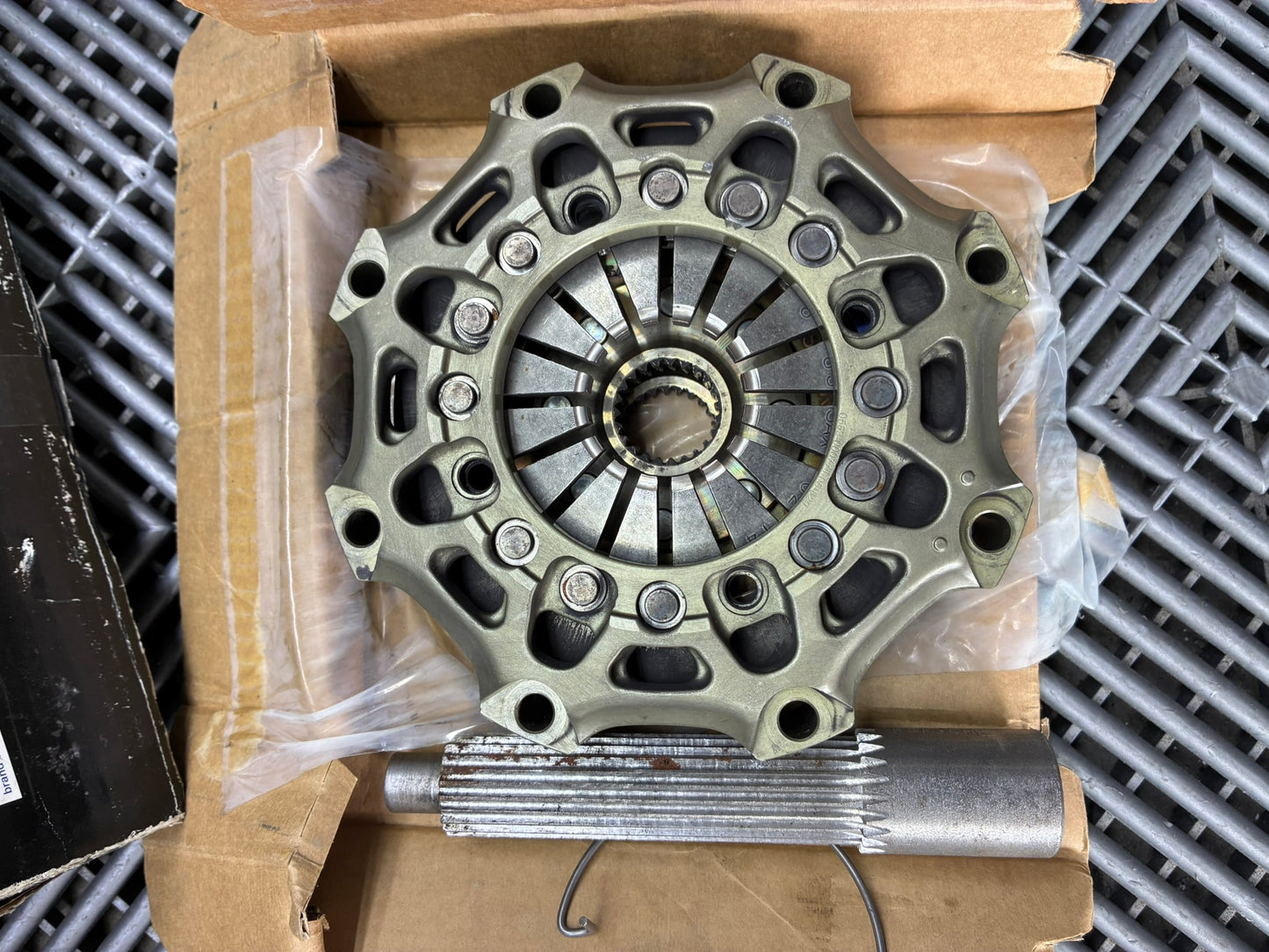 Used. Porsche GT3 cup car Sachs Clutch Kit parts. Lot.