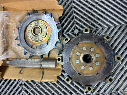 Used. Porsche GT3 cup car Sachs Clutch Kit parts. Lot.