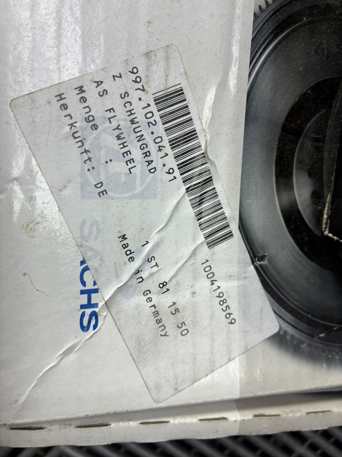 Used. Porsche GT3 cup car Sachs Clutch Kit parts. Lot.