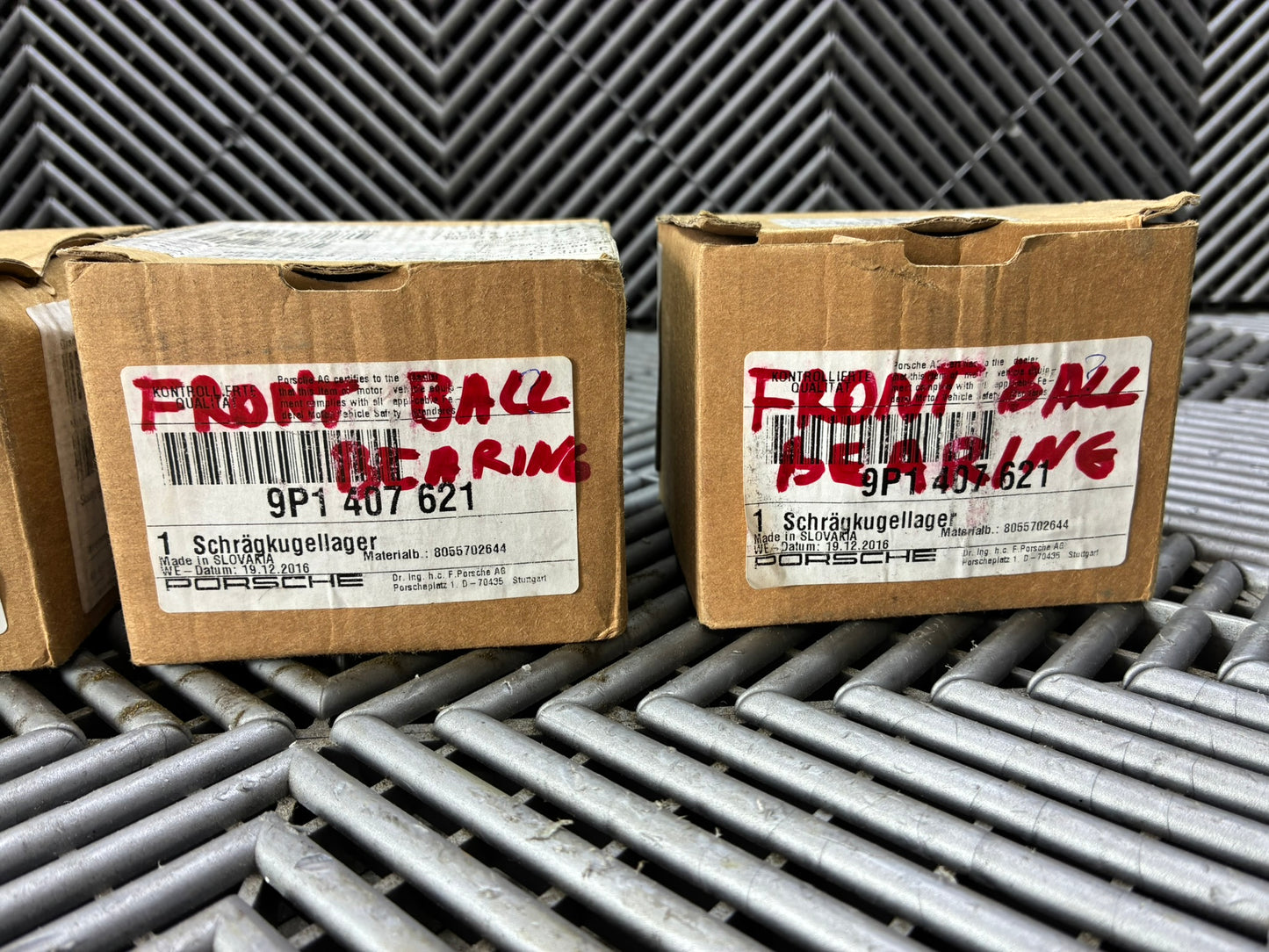 New. Porsche GT3 cup car wheel bearing set (All 4)