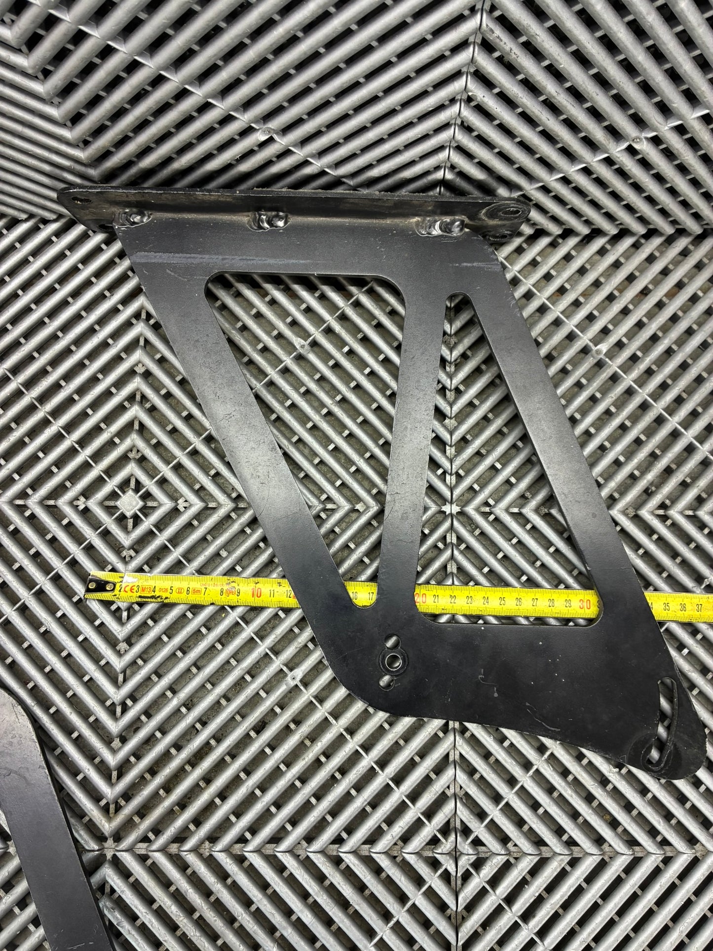 Used. Rear Spoiler Wing Uprights. Aliminium