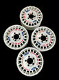 Used. Set of 4. Ford Fiesta R5 gravel rims.