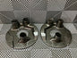 New. GT cars front brake duct cooling plates. Carbon fiber