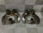 Used. GT cars front brake duct cooling plates. Carbon fiber
