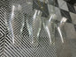 New. Single Clear NACA Air/Brake Duct 76mm