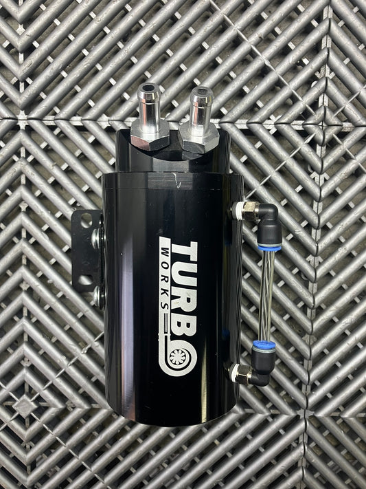 New. Turbo works Oil catch can