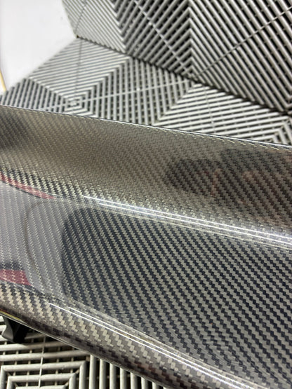 Used. Carbon Gt4 style rear wing. With high risers.