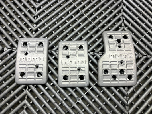 Used. MOMO pedal covers. Universal