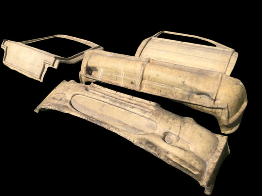 Used. Ford Escort Cosworth WRC body kit molds.