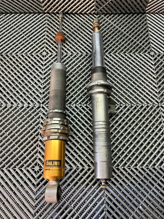 Used. Bmw E9x Ohlins Road and track front and rear coilovers.