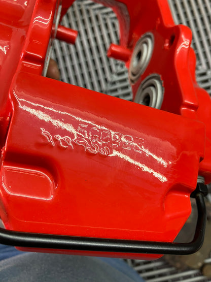 Used. Restored. Porsche Brembo rear calipers.