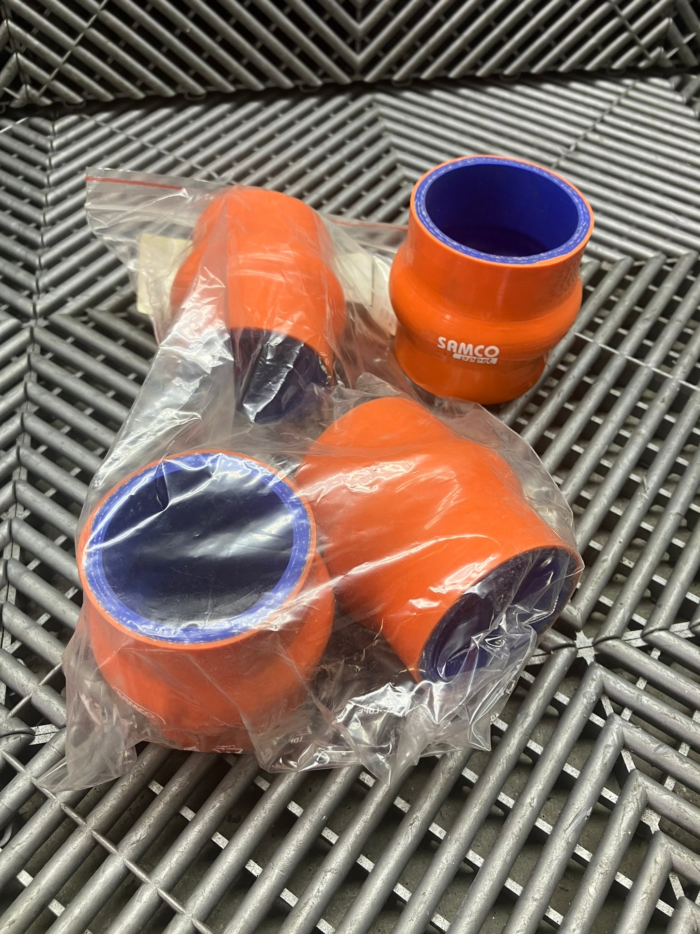 New. Various Samco silicone hoses.
