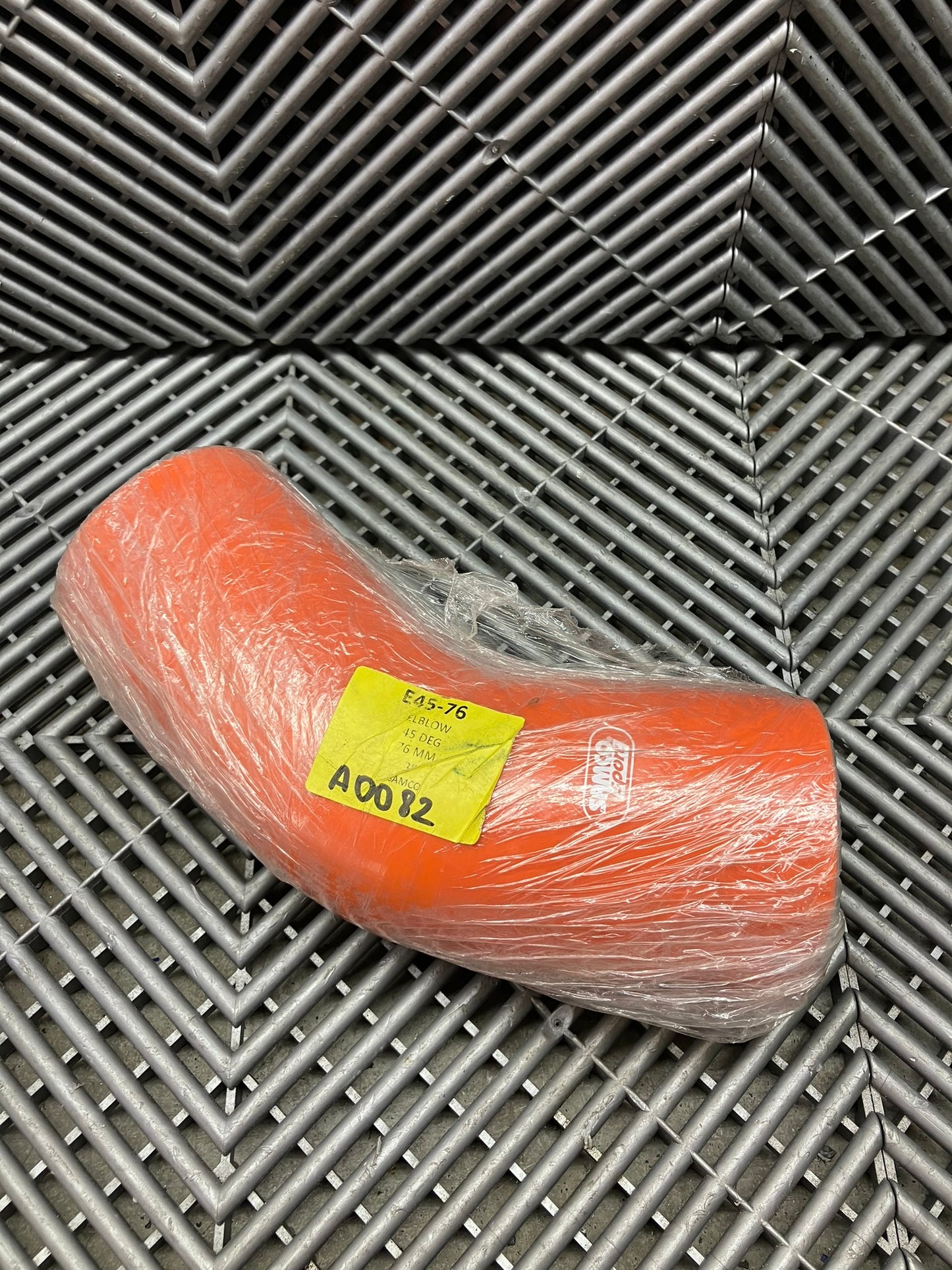 New. Elbow 45 deg. L-76 mm