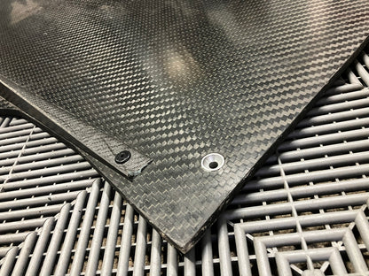 Used. Carbon Fiber Rear Diffuser base 200x112x12mm