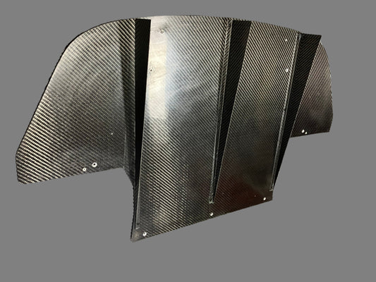 Used. Carbon Fiber Rear Diffuser base 200x112x12mm