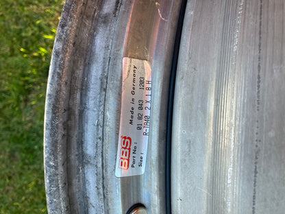 USED 2x BBS E19 18-inch Centerlock rims