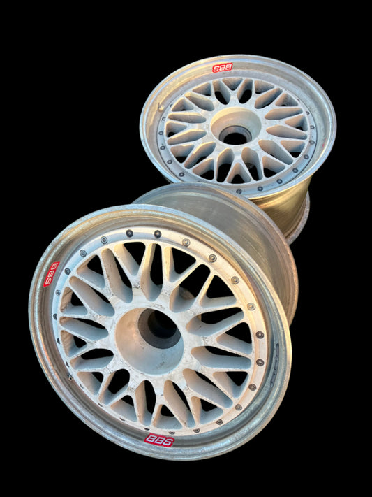 USED 2x BBS E19 18-inch Centerlock rims